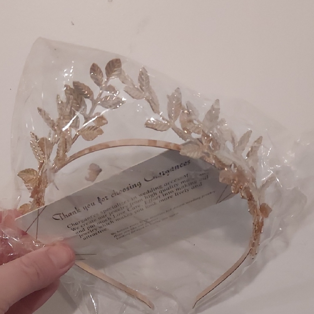 Gold Leaf Headband